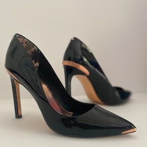 Ted Baker Black Stilettos